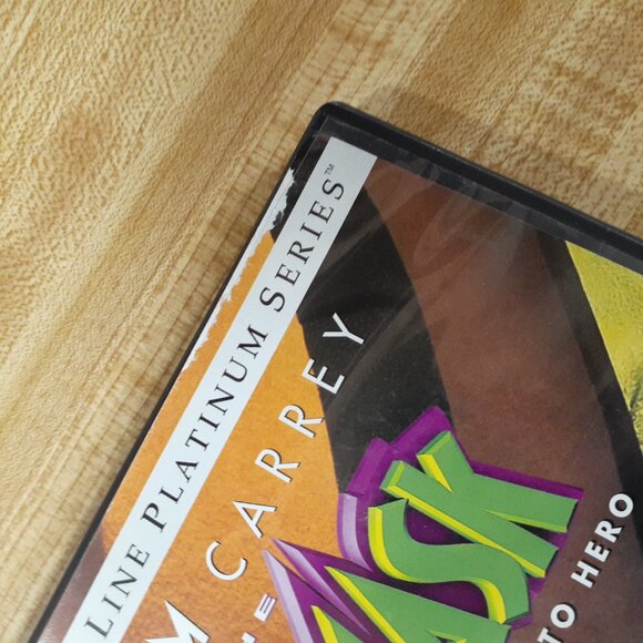 The Mask 1994 DVD New Line Platinum Series  Chuck Russell Jim Carrey Superhero - Picture 4 of 5